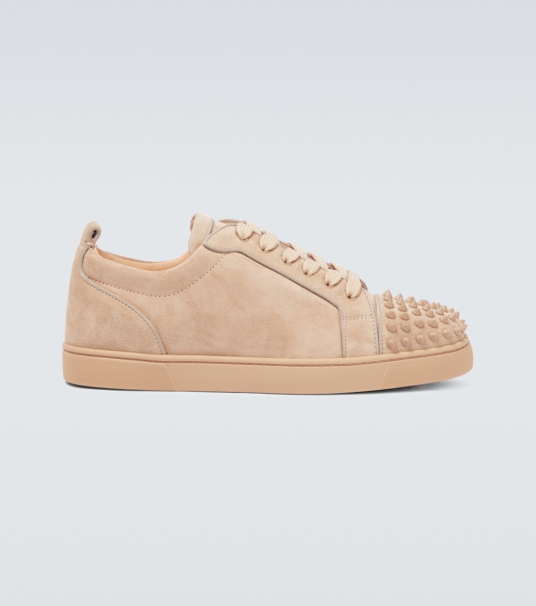 

Замшевые кроссовки Louis Junior Christian Louboutin, бежевый
