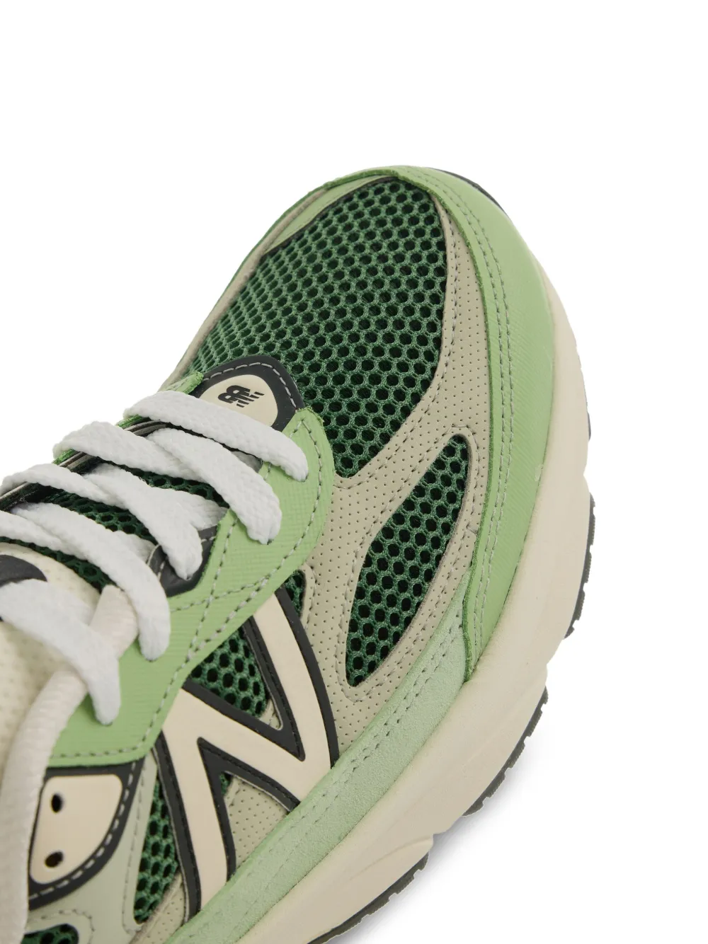 Кроссовки в стиле колор-блок NEW BALANCE, зеленый — фото 4