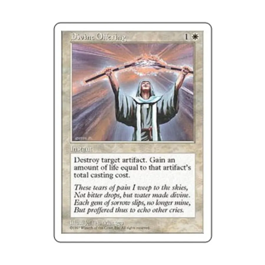 

CCG Божественное подношение (С), MTG - 5th Edition