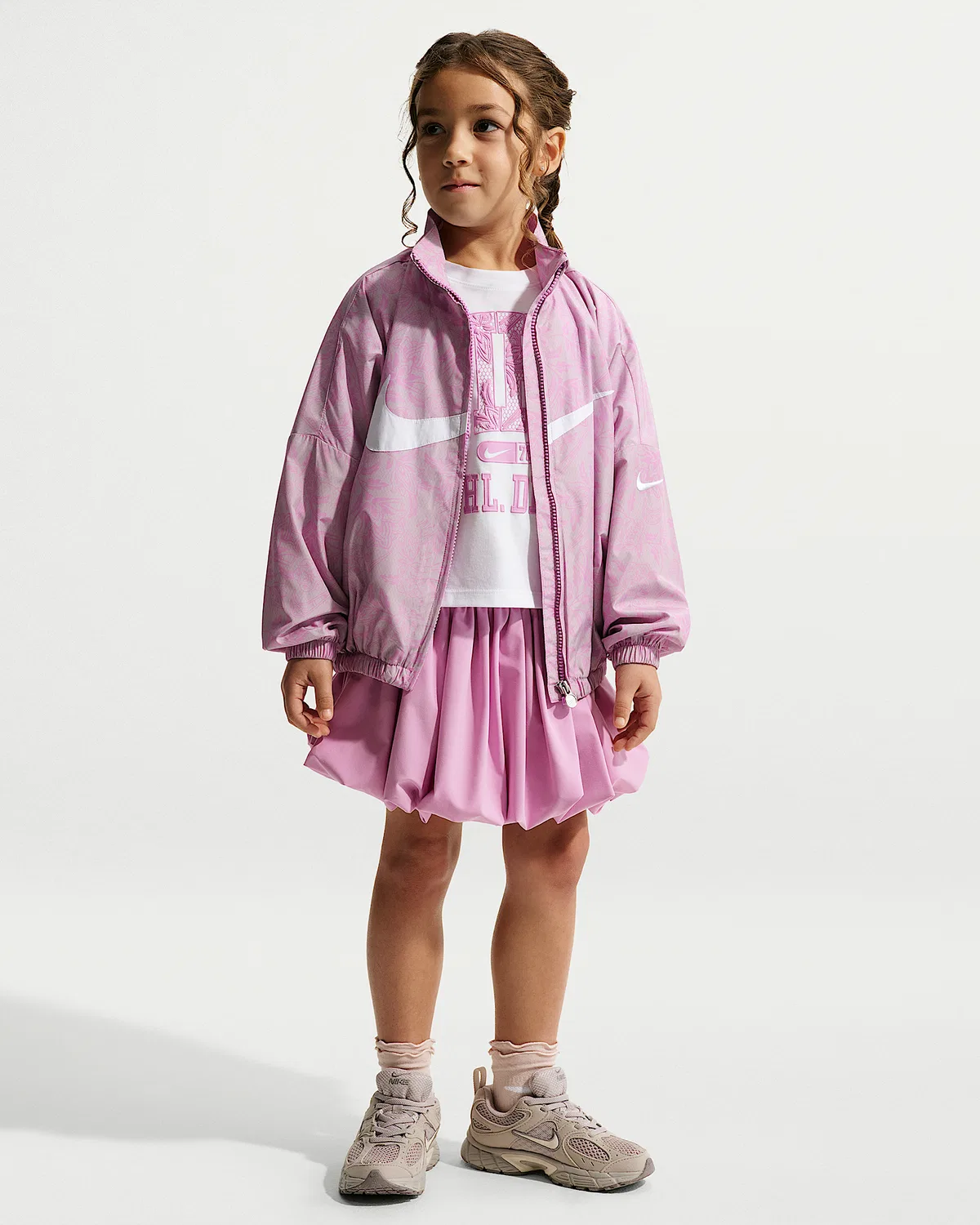 Детская куртка Nike Club, Purple — фото 4