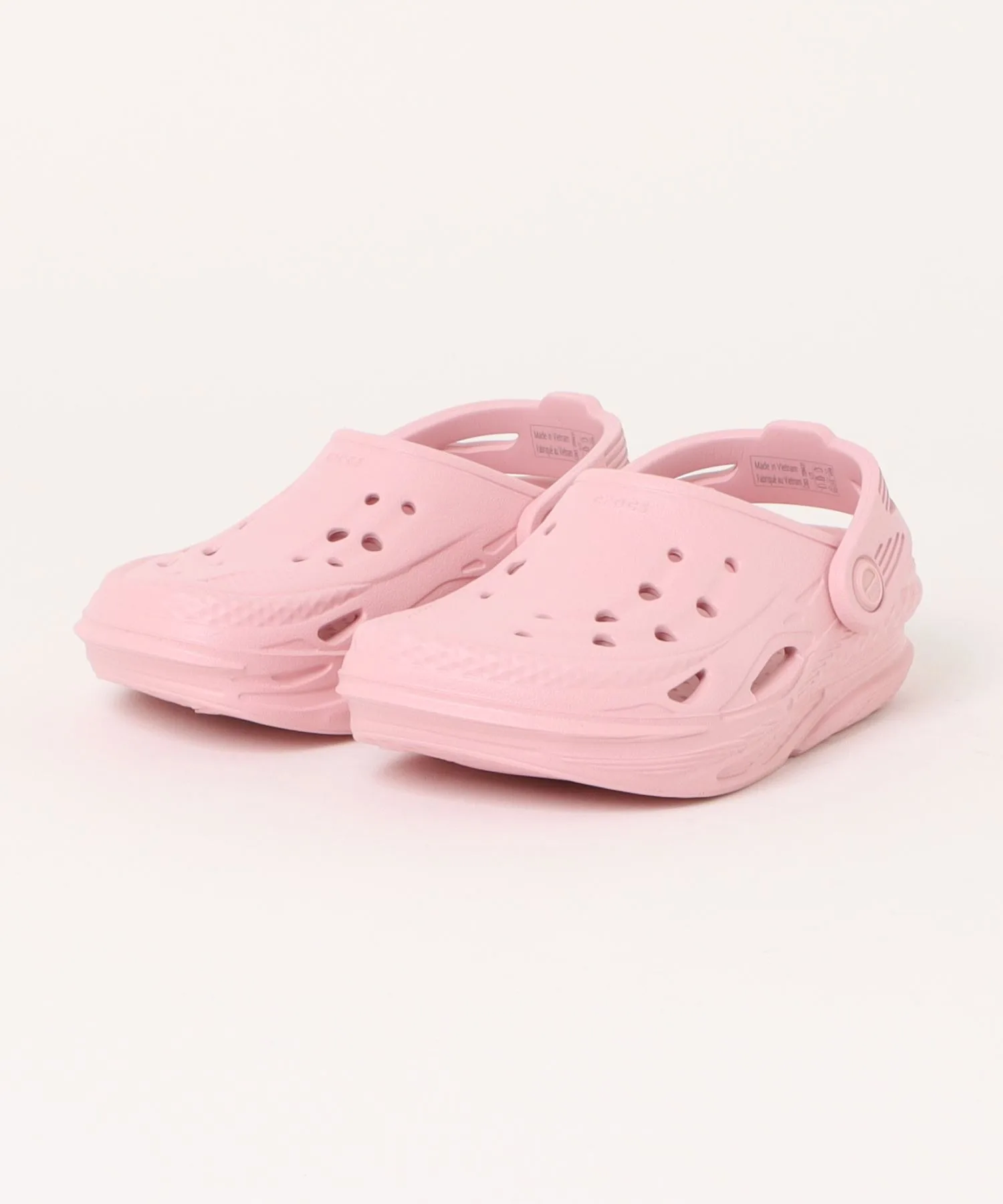 Детские сандалии Crocs Off Grid Clog светло-розовые