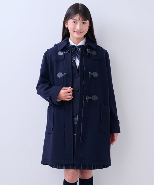 Пальто-дафлкот Pom ponette junior, Navy blue