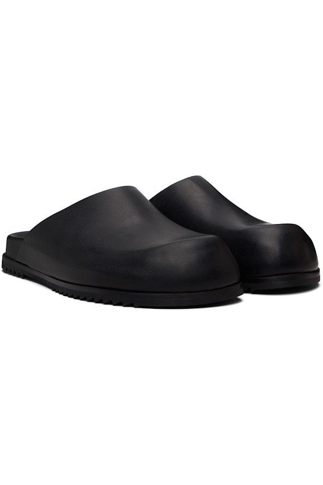 Лоферы Temple Mule Granola Rick Owens, черный — фото 4
