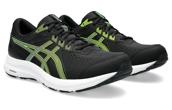 Кроссовки гель contend 8 Asics, черный — фото 4