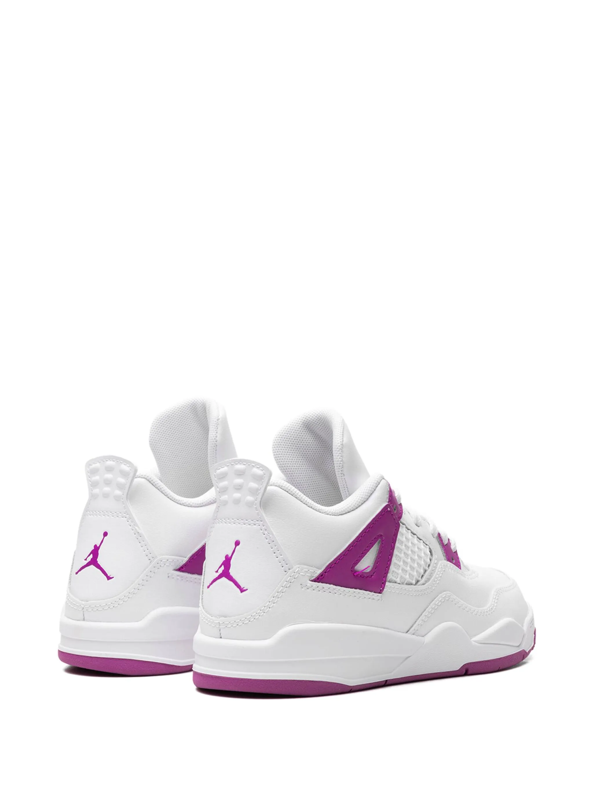 Кроссовки Air Jordan 4 Retro PS Hyper Jordan Kids, белый — фото 3