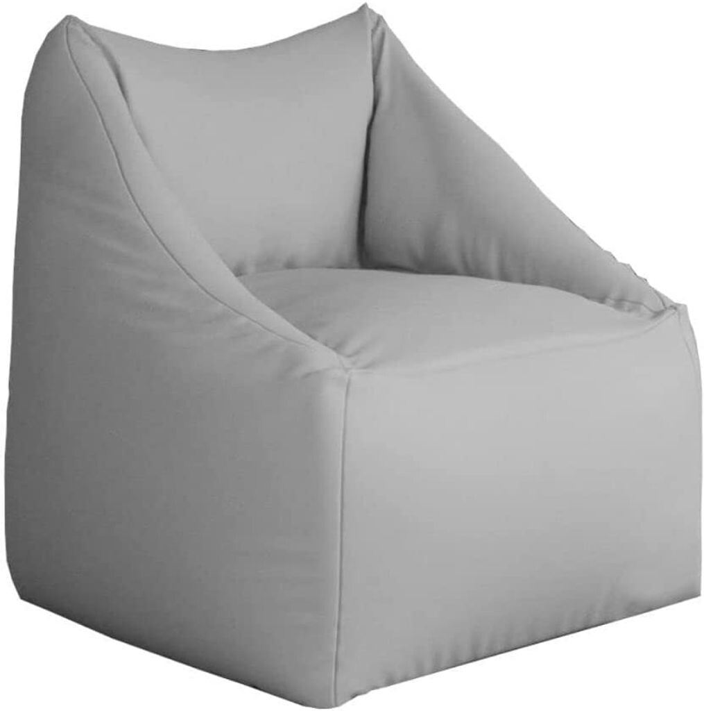 

Chilly Pilley Mini Bean Bag Водонепроницаемая подушка для сиденья Напольная подушка Кресло Садовая подушка со спинкой сиденья (серый), черный