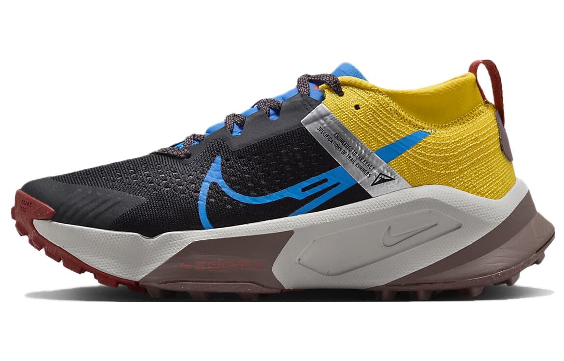 

Кроссовки для трейлраннинга Nike Zoomx Zegama для женщин, Black/Blue/Yellow