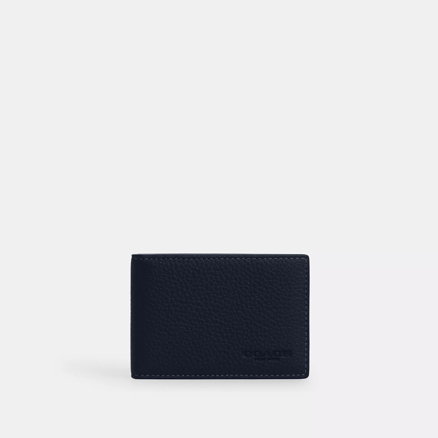 

Компактный складной кошелек Coach Outlet, цвет Gunmetal/Midnight Navy