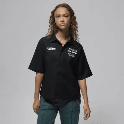 

Футболка Jordan Women's Woven Top, черный