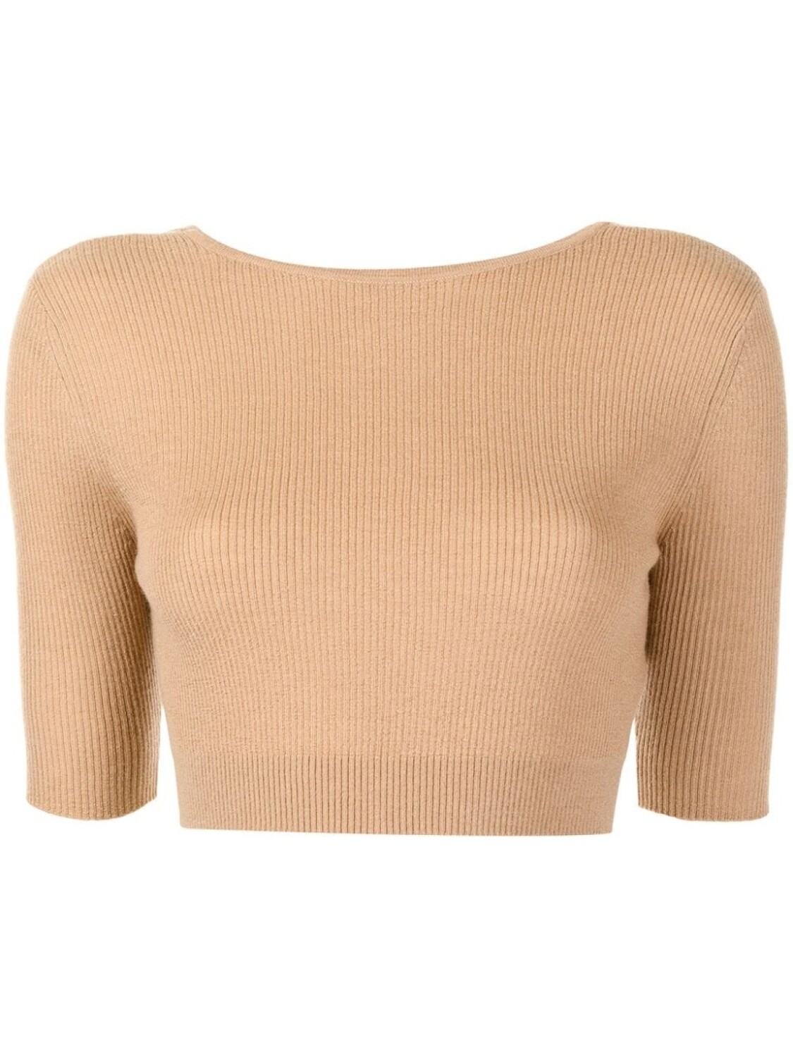 

Укороченный топ Liza Cashmere In Love, коричневый