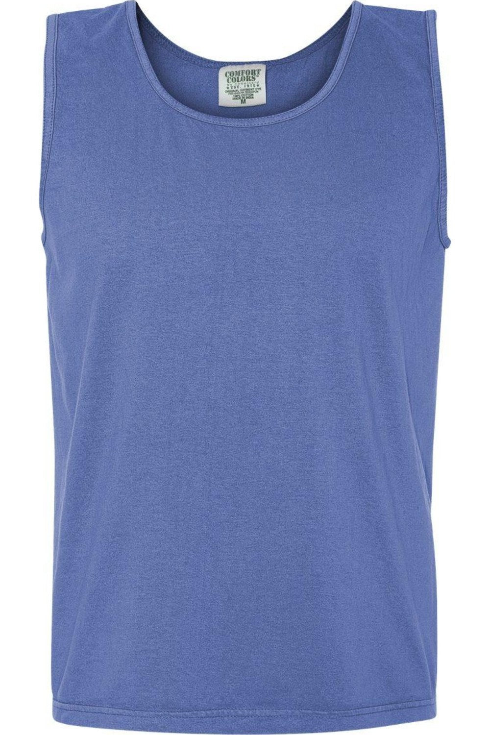 

Плотная майка Comfort Colors, окрашенная в готовом виде, цвет flo blue