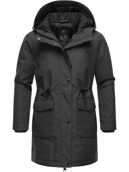 

Зимняя куртка резинка Ragwear, серый