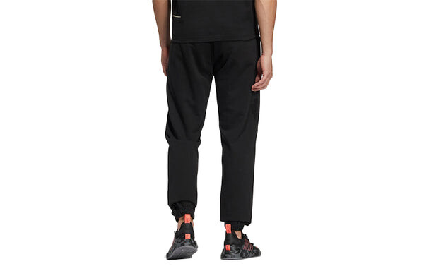 Спортивные штаны Men's adidas originals Solid Color Casual Sports Pants/Trousers/Joggers Black, мультиколор — фото 2