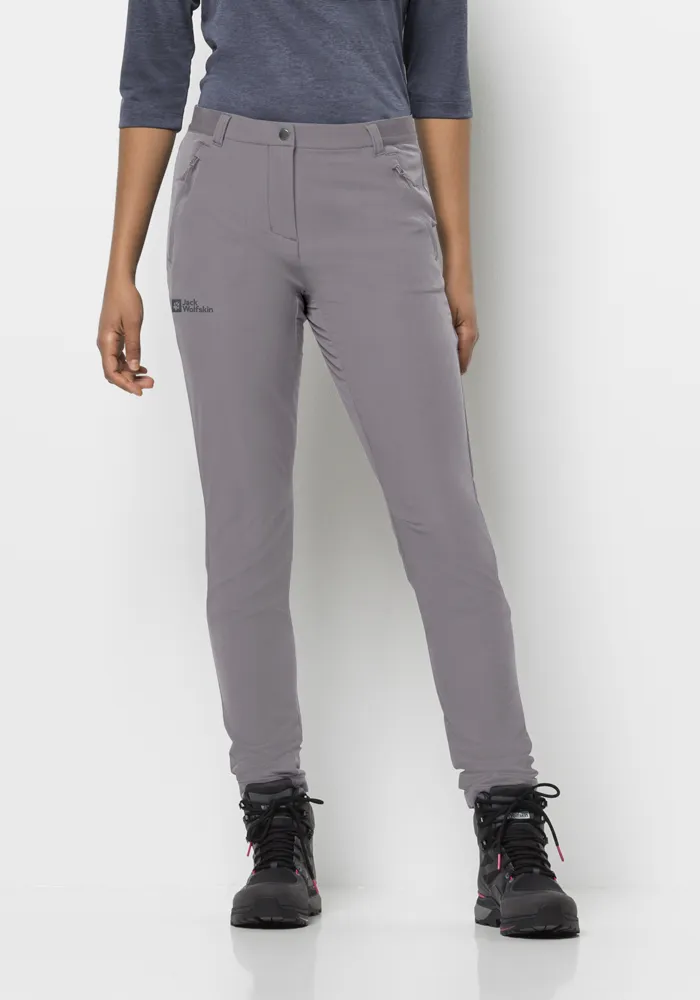 

Брюки из мягкой кожи Jack Wolfskin "GEIGELSTEIN SLIM PANTS W", цвет Seagull