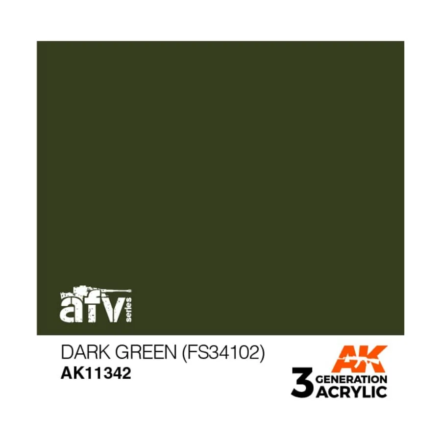 

Темно-зеленый (FS34102), 3rd Gen Acrylic - AFV