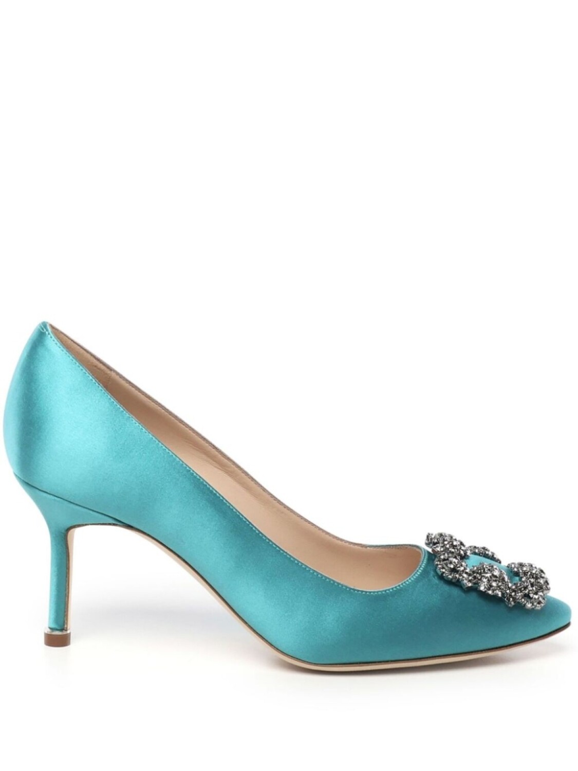 

Туфли Manolo Blahnik Hangisi 70 мм, синий