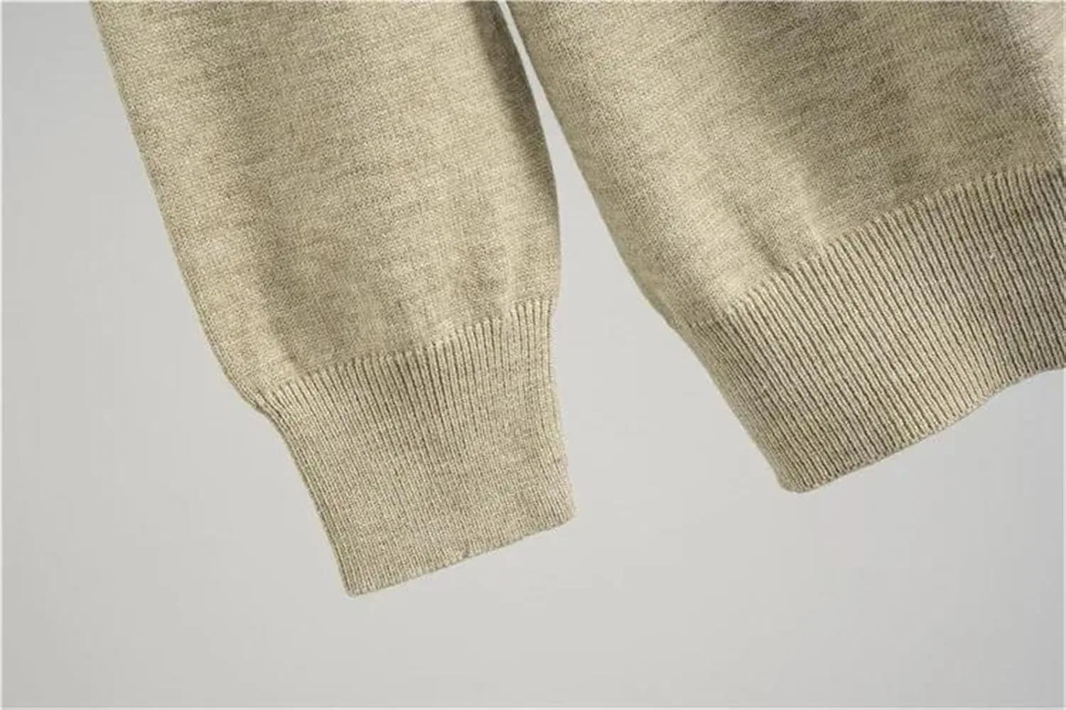 Женский спортивный костюм из свитера и брюк, Khaki — фото 4
