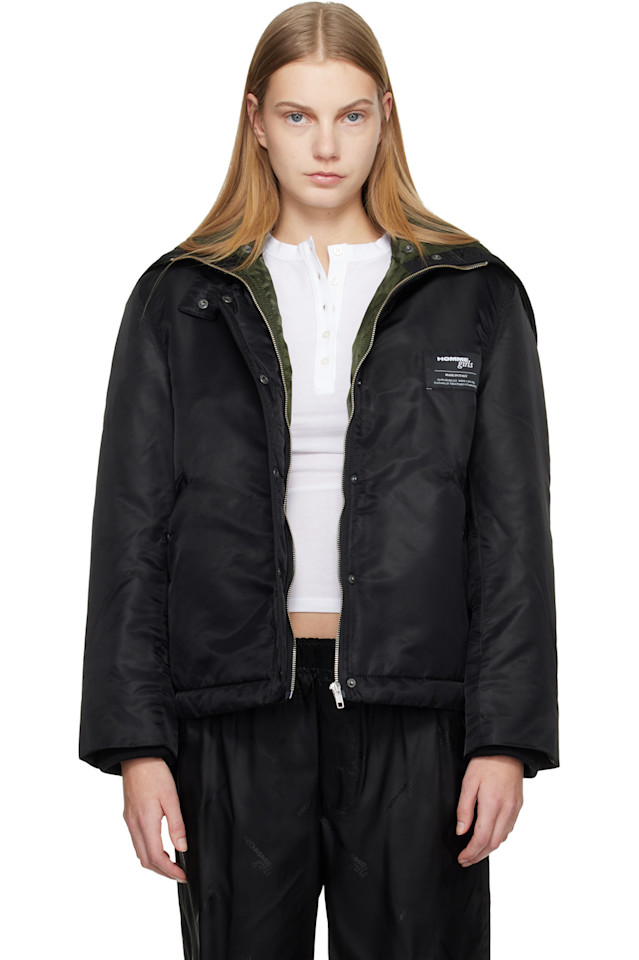 

Нейлоновая куртка-бомбер Hommegirls, черный