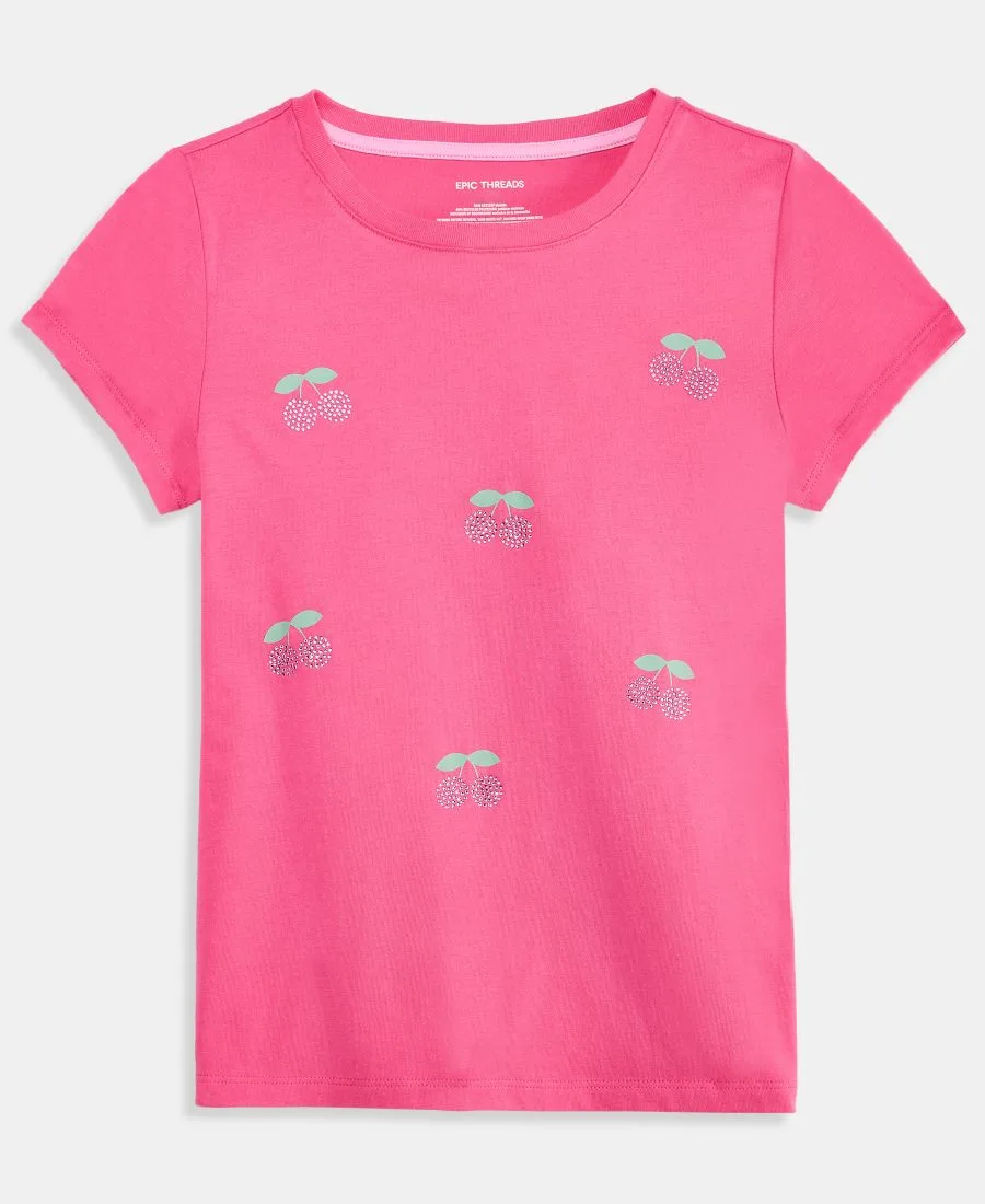 Детская футболка с вишнями (5-20 лет) Epic Threads, Gem Tee — фото 2