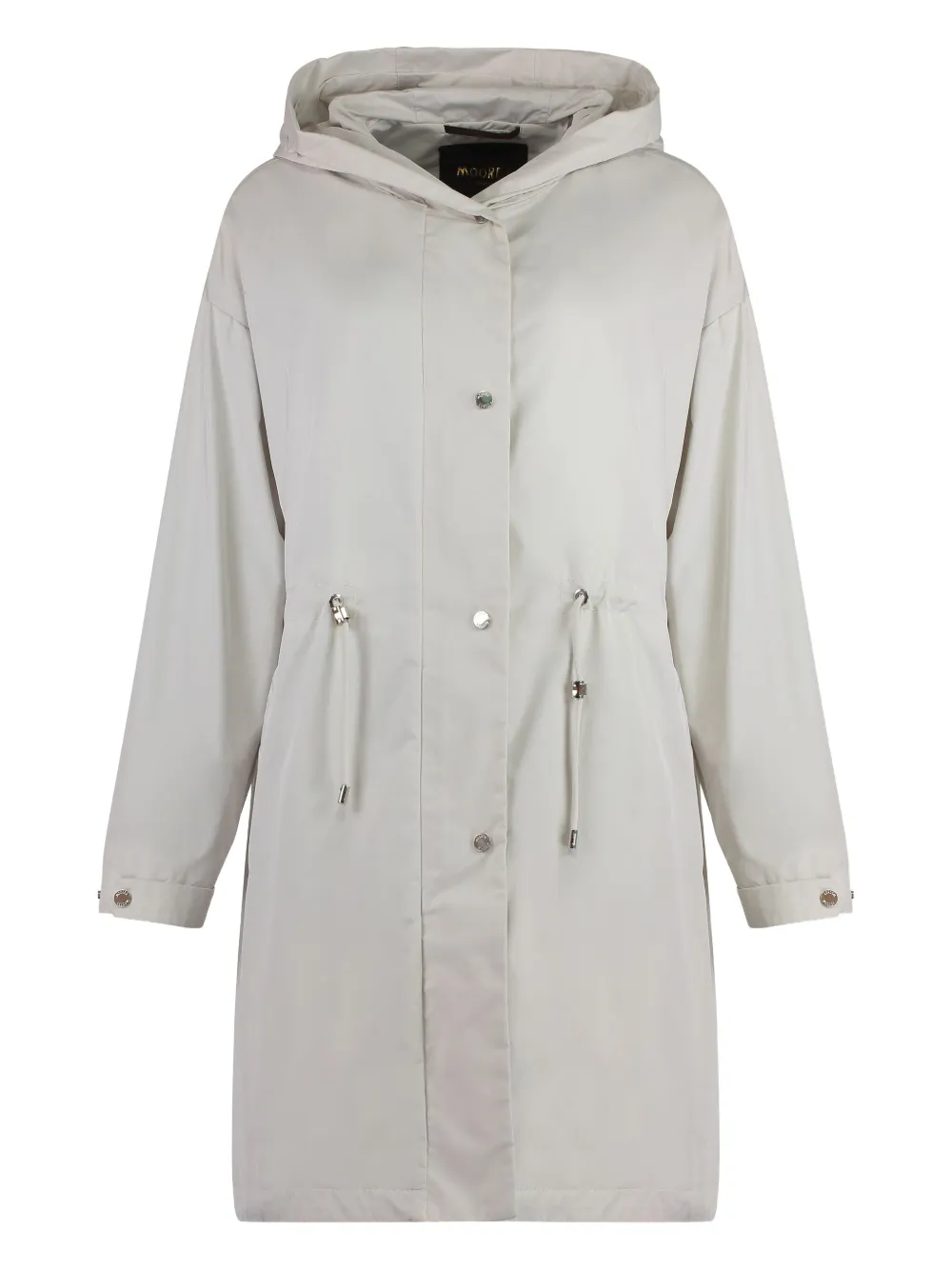 

Куртка Cristina с капюшоном и кулиской Moorer, белый