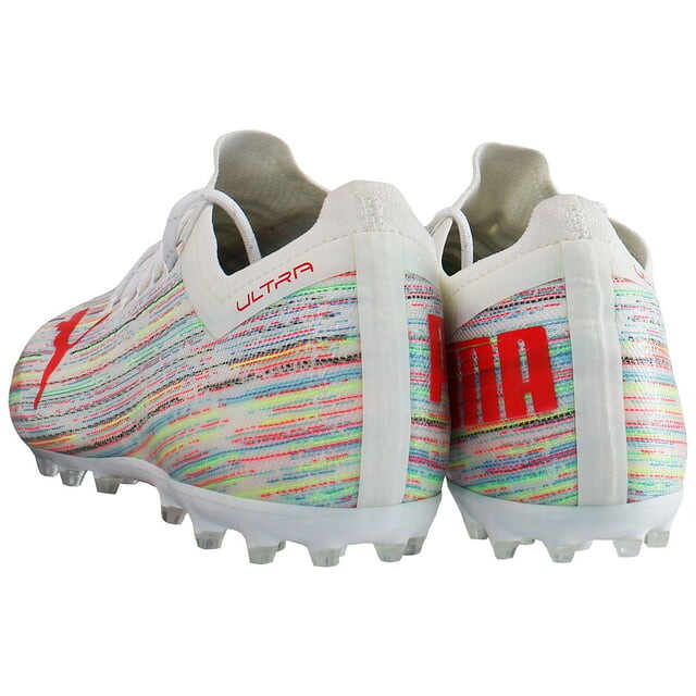 Мужские футбольные бутсы Ultra 1 2 mg e Puma, белый — фото 3