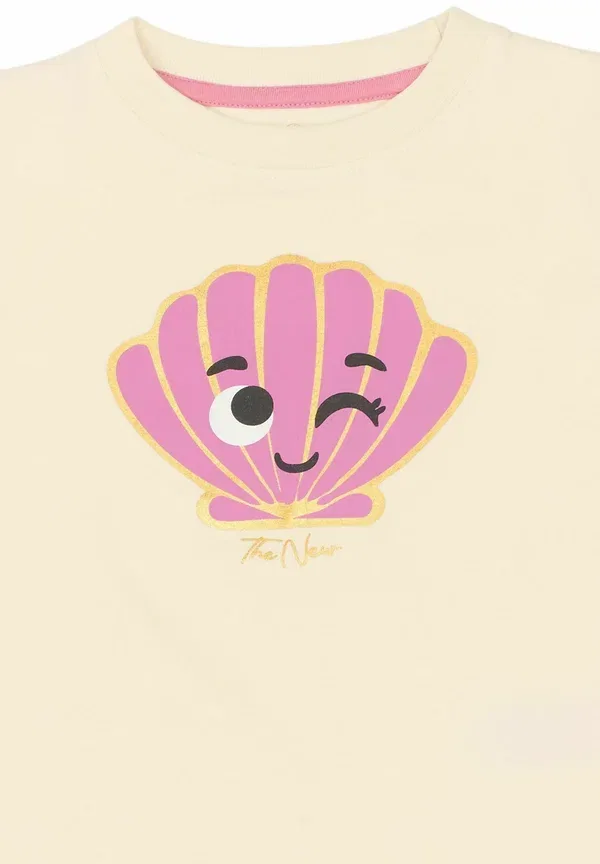 Футболка Tallulah s s tee print t-shirt The New Siblings, гардения — фото 4