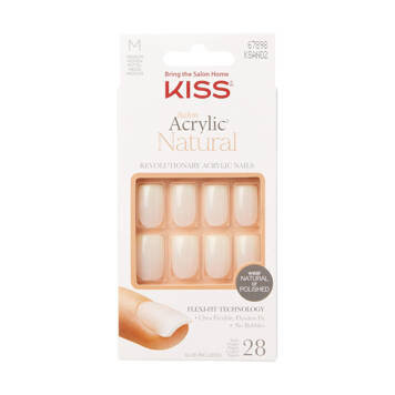 

Поцелуй, Наращивание ногтей КСАН02, М, 28 шт., KISS