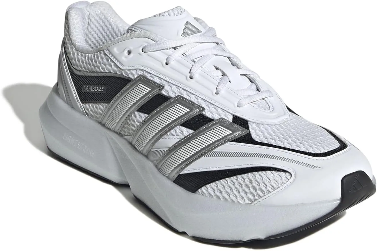 Мужские кроссовки Adidas Lightblaze Glow, белый/черный — фото 3