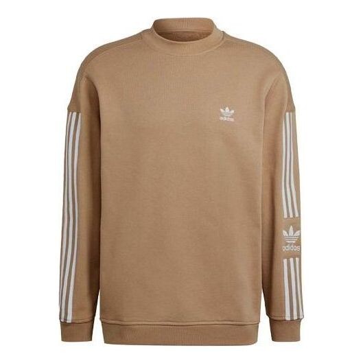

Рубашка оригиналы adicolor классика запереть трилистник круглый вырез Adidas, бежевый