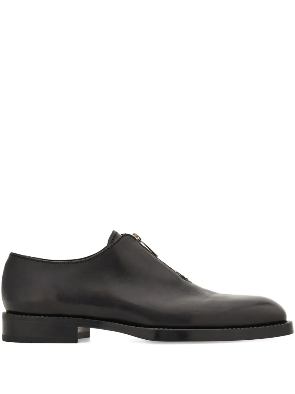 

Туфли дерби с молнией Ferragamo, черный
