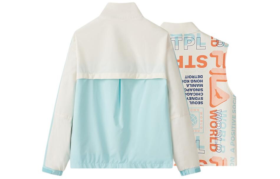 Детская куртка ФИЛА FILA, цвет Yazi blue — фото 2
