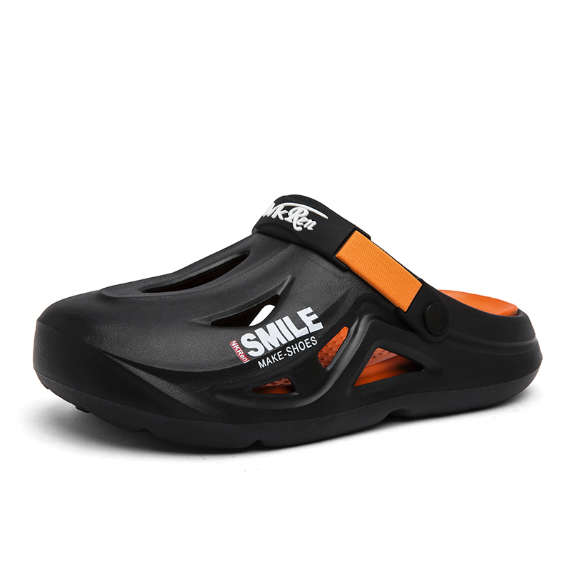 

CariteSport Клоги мужские черно-оранжевые, цвет Black Orange