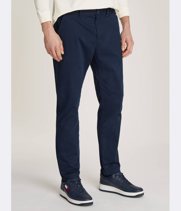 

Брюки мужские Tommy Jeans хлопковые повседневные, синий