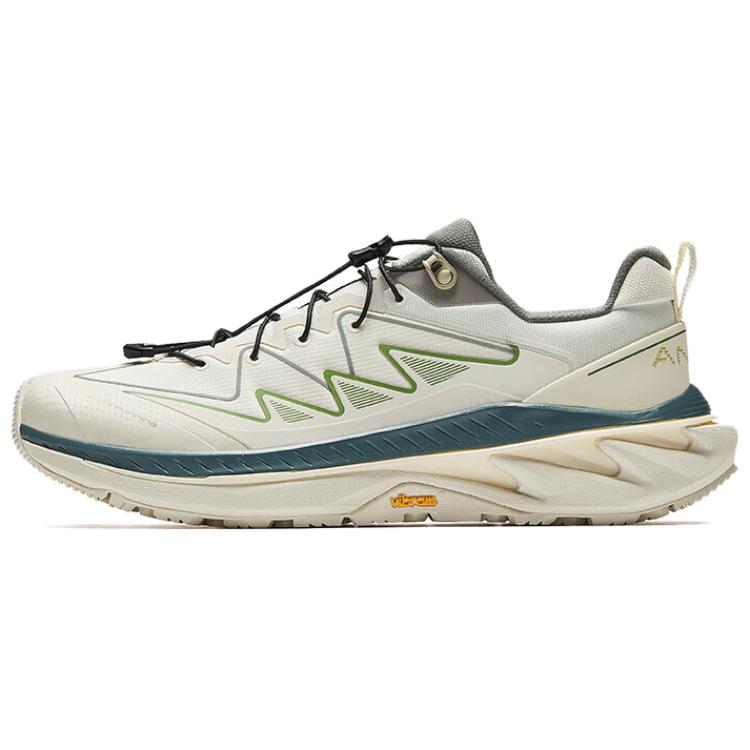 

ANTA Кроссовки Wild PRO с низким верхом, износостойкие, противоскользящие, мужские, белые, зеленые