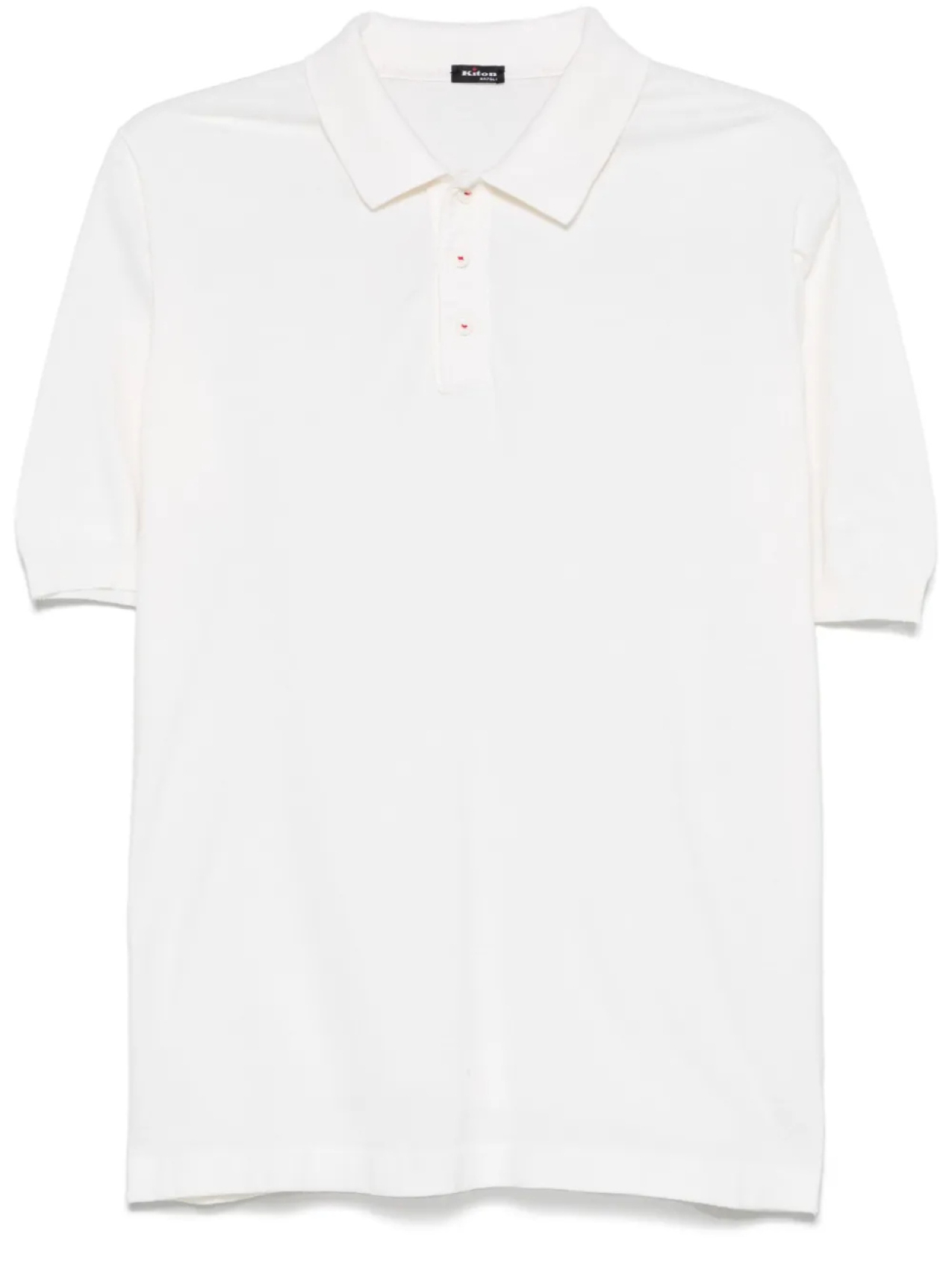 

Рубашка-поло Kiton из тонкой вязки, нейтральный