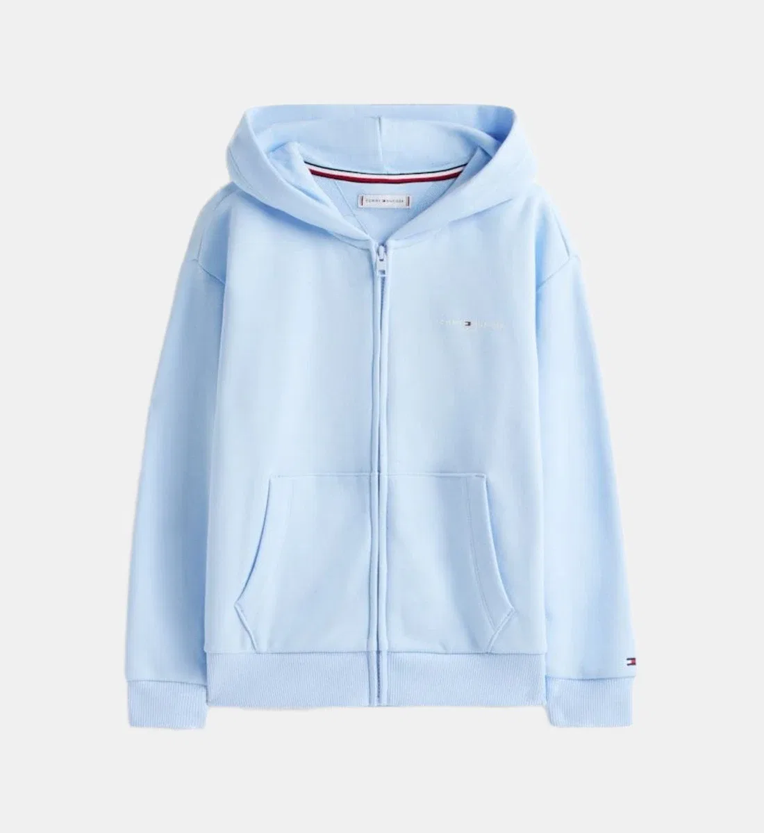 Фирменная толстовка из смесового хлопка Tommy Hilfiger, голубой — фото 2