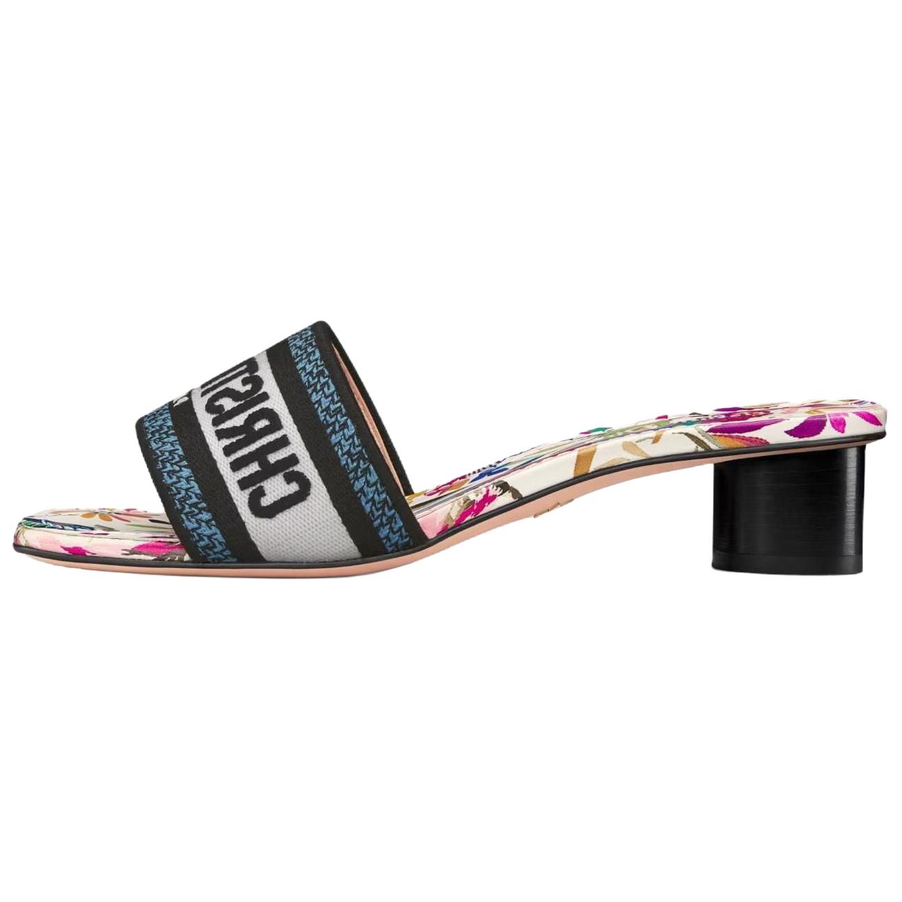 DIOR Сланцы Dway Slide для женщин, мультиколор