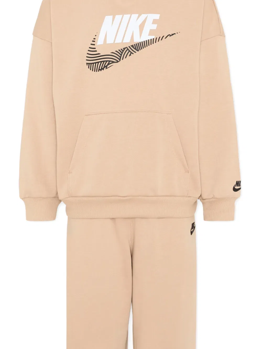 Спортивный костюм с логотипом Nike Kids, нейтральный — фото 4