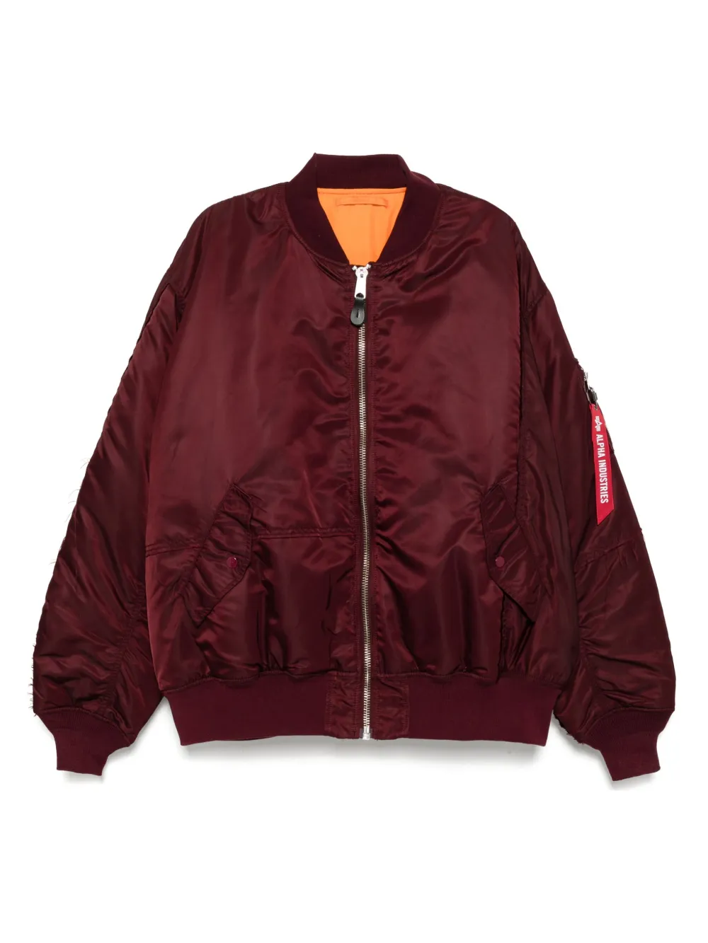 

Куртка MA-1 из коллаборации с Alpha Industries Mastermind World, красный