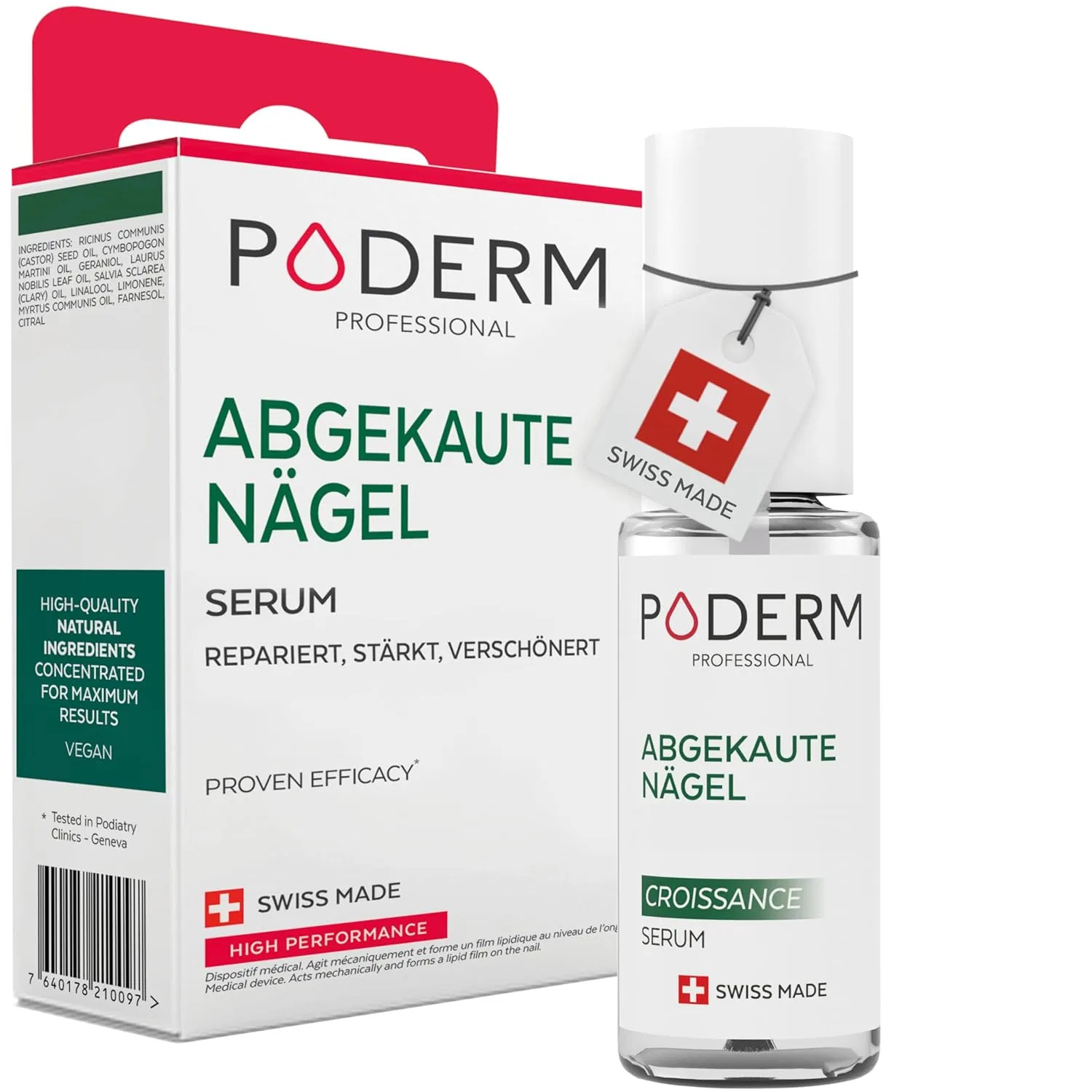 Сыворотка PODERM Stop Nail Chewing против обгрызания ногтей Poderm
