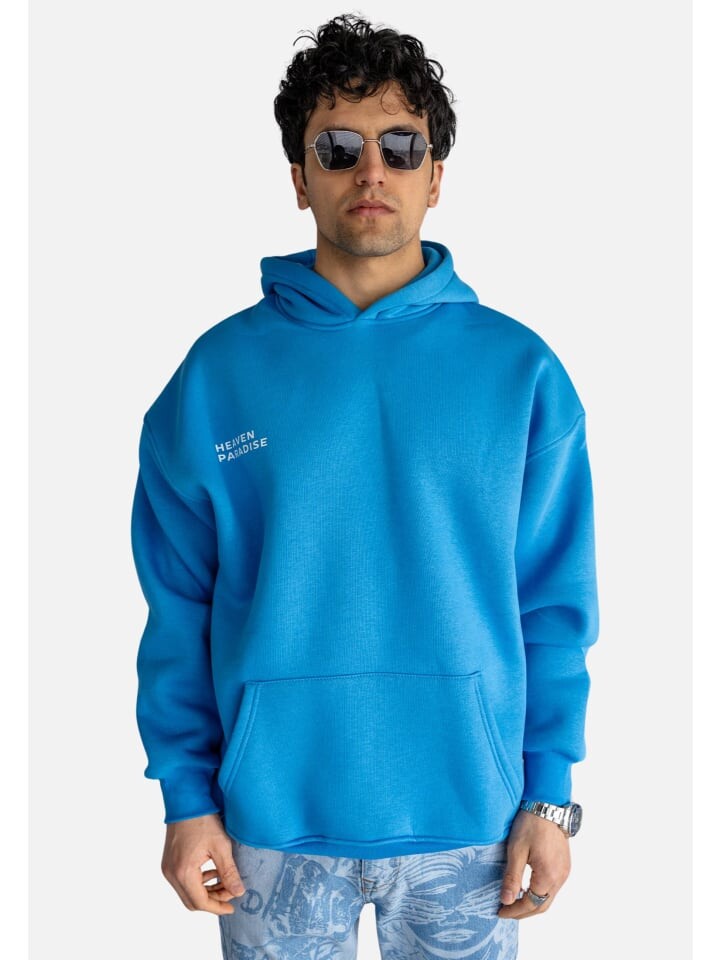 

Толстовка Megaman Oversize Paradise fleece Hoodie, синий