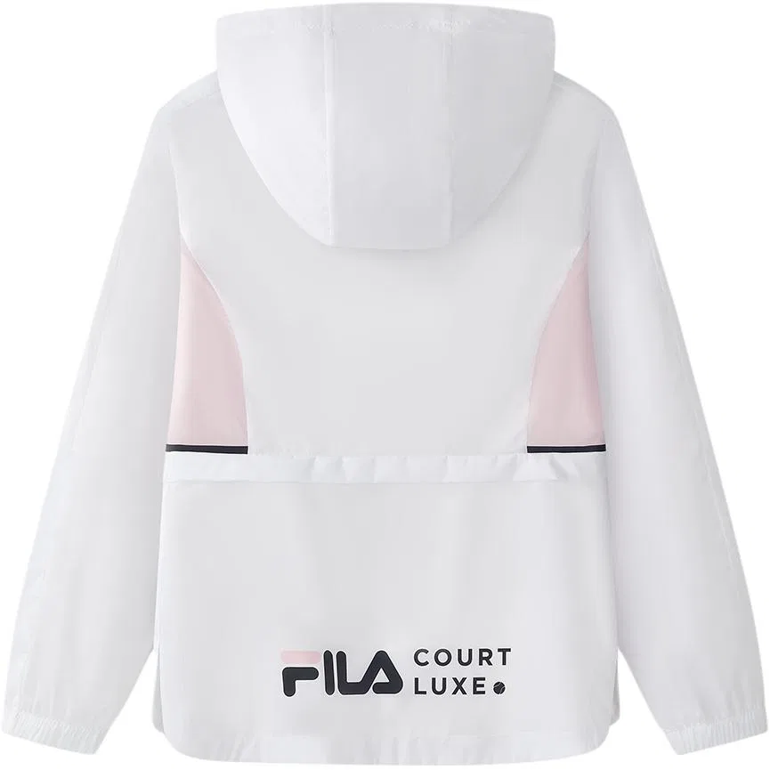Футболка для защиты от солнца FILA KIDS нефритово-белая — фото 2