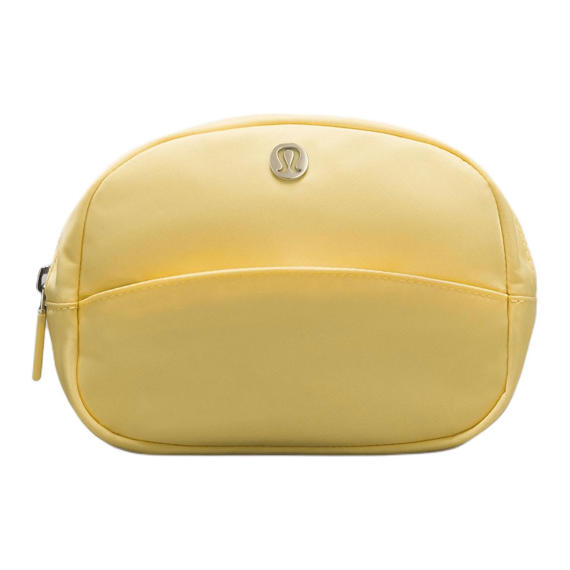 

Lululemon Нейлоновая сумка клатч мини женская вихревая желтая, Swirl Yellow