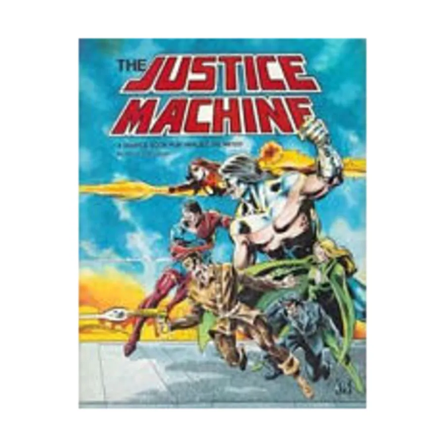 

Justice Machine, Heroes Unlimited, мягкая обложка
