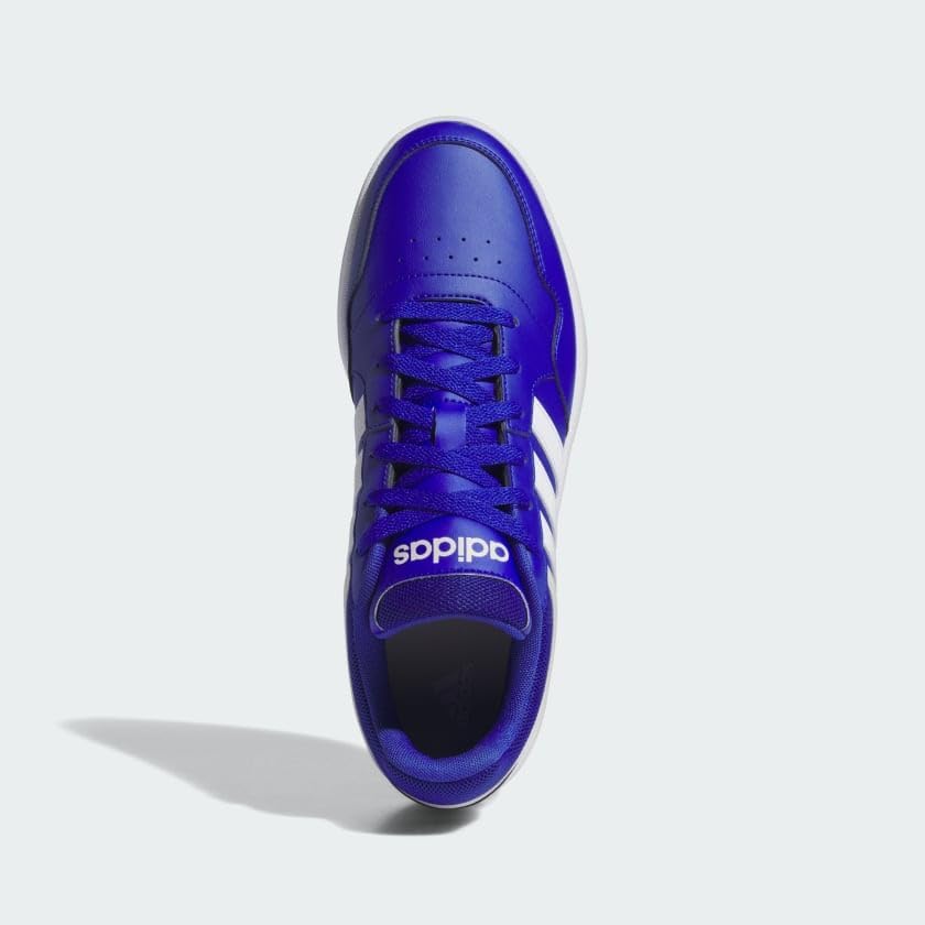 Кроссовки adidas Hoops 3, белый/синий/серый — фото 2