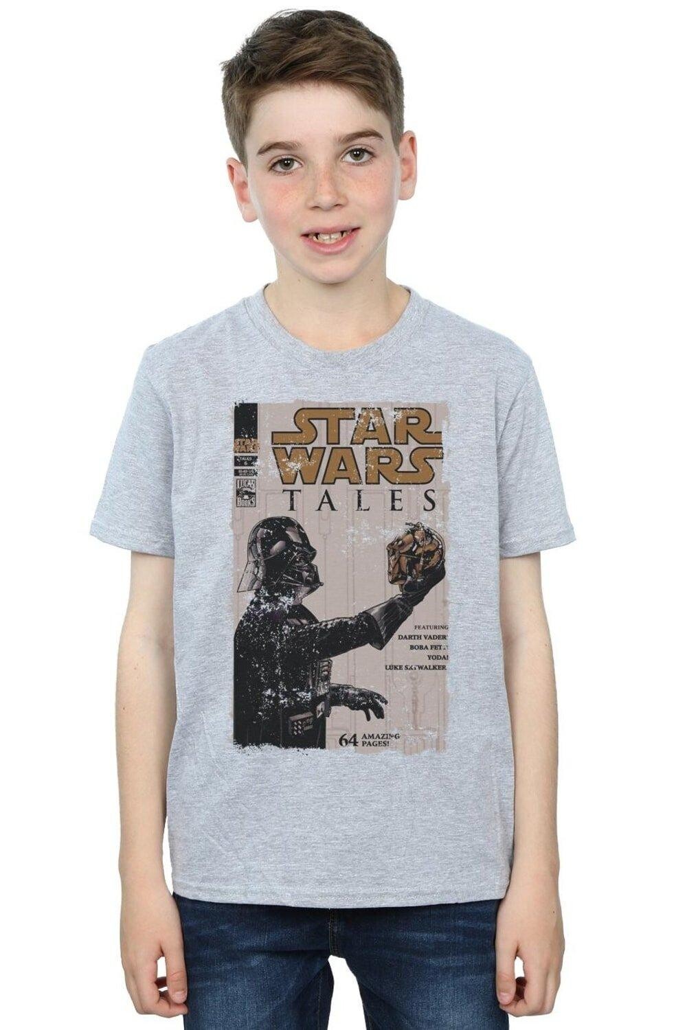 

Футболка с комиксами Дарт Вейдер Star Wars, серый