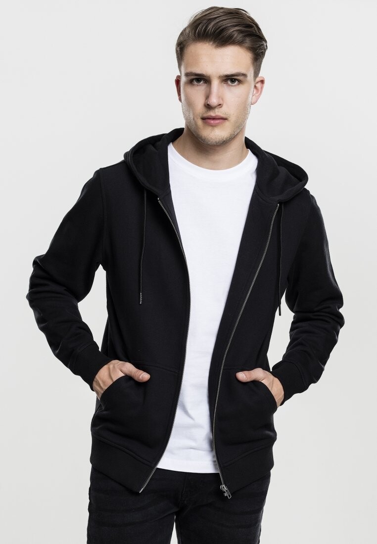 

Толстовка на молнии BASIC Urban Classics, черный