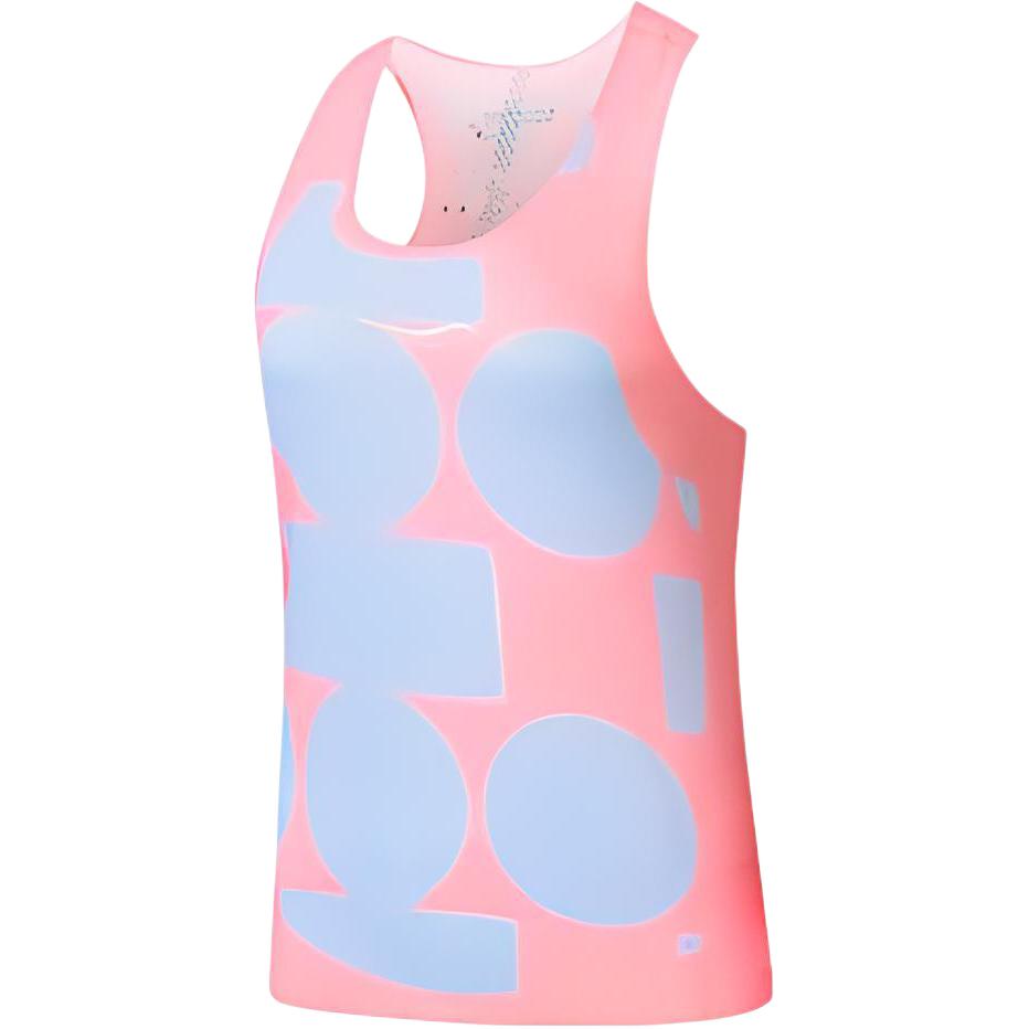 

Беговой топ для женщин Saucony, белый синий красный