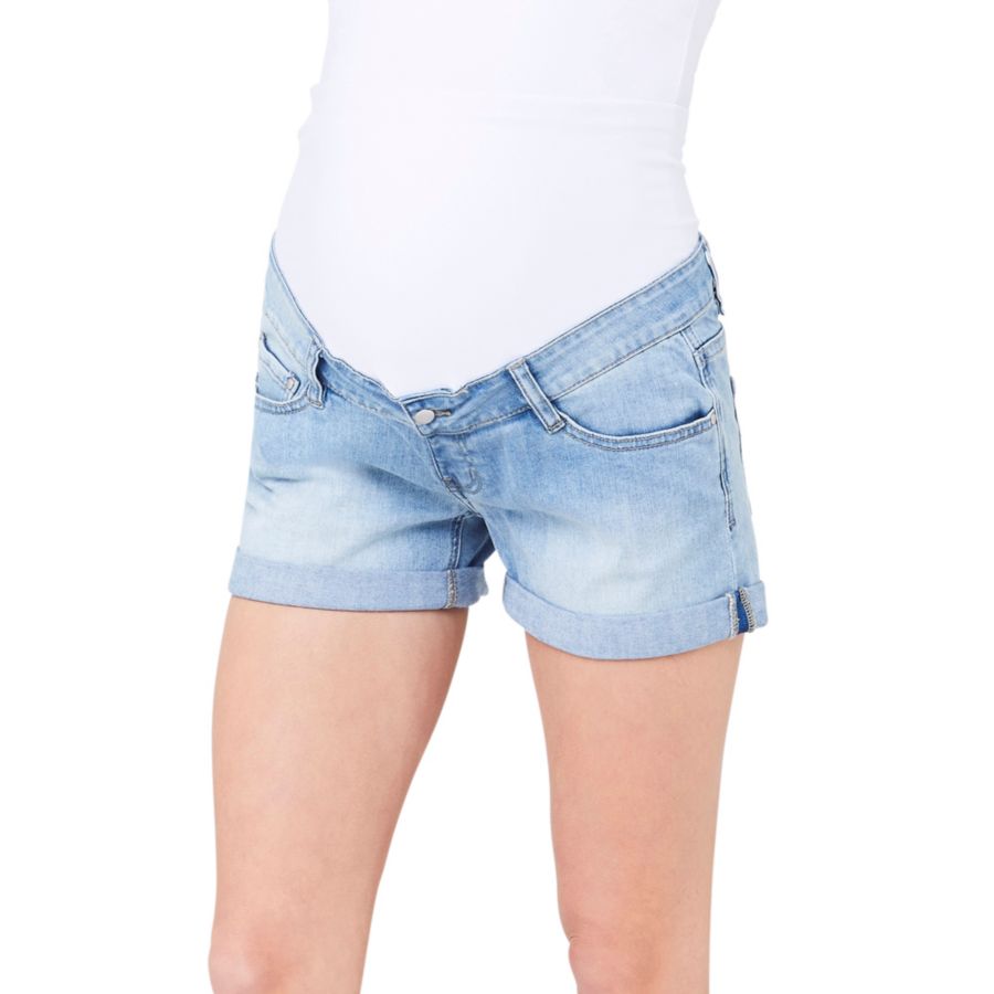 

Короткие джинсовые шорты для беременных Ripe Maternity, Light wash