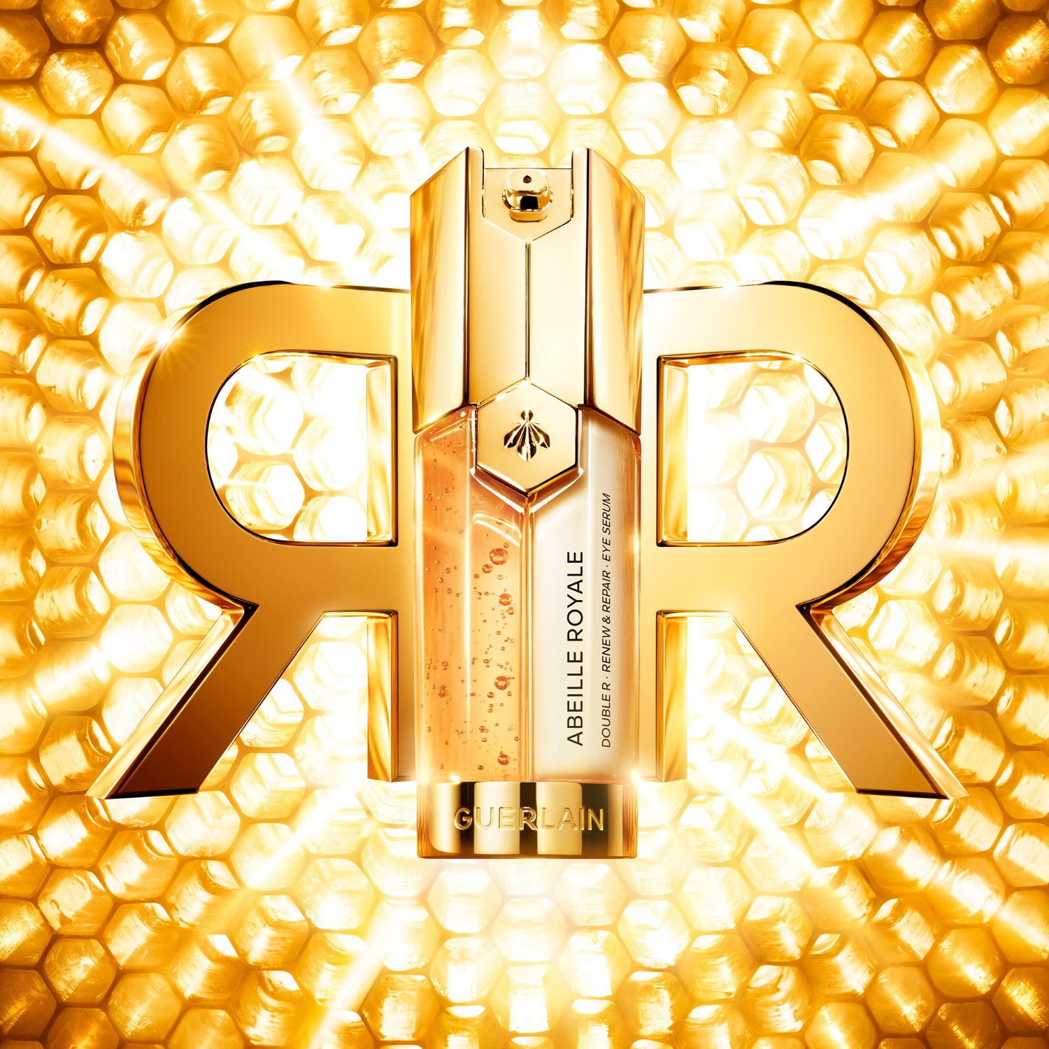 Сыворотка для глаз abeille royale double r eye serum Guerlain, объем 20 мл — фото 3